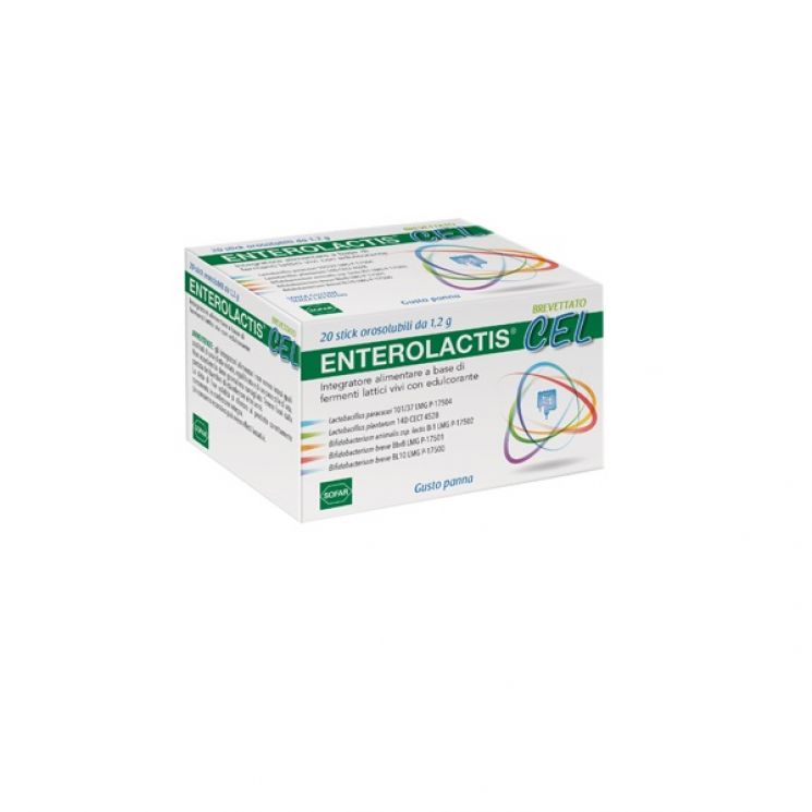 Enterolactis Cel 20 Stick Orosolubili